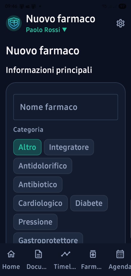Companion · Nuovo farmaco